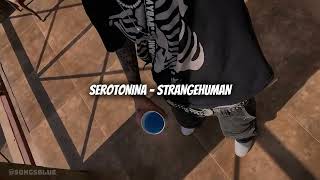 SEROTONINA  STRANGEHUMAN LETRA OFICIAL [upl. by Eachelle]