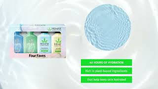 Hempz Four Faves Mini Moisturizing Lotion Set [upl. by Riem]