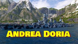 Path to The Veneto Andrea Doria World of Warships Legends [upl. by Ajssatan]