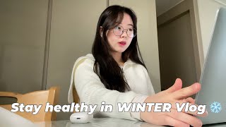 건강하게 겨울나기 프로젝트 Vlog ❄️ 기말 to 종강아침 저녁 혼자 헬스장 댕어학원 레벨테스트 키절 Zz깜짝 생파🎂가족 외식 근데 앵무새의 공격무인 과일 가게🍎 [upl. by Ahsatak]