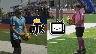 OfflineTV vs OTK  Volleyball  Ludwigs Streamer Games [upl. by Rist]