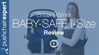 Britax Römer BABYSAFE iSIZE Infant Carrier Up Close Review [upl. by Kone920]