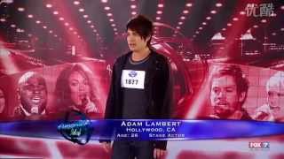 ADAM LAMBERT  AUDICIÓN  AMERICAN IDOL [upl. by Erehs87]