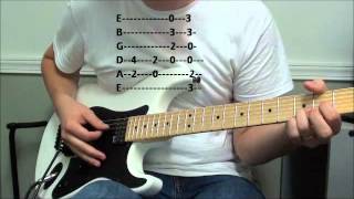 How to play Summer of 69 by Bryan Adams  with Tabs [upl. by Meingolda]