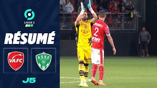 VALENCIENNES FC  AS SAINTÉTIENNE 2  2  Résumé  VAFC  ASSE  20222023 [upl. by Averyl691]