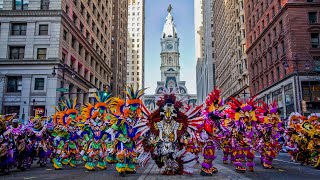 2022 Philadelphia Mummers Parade [upl. by Yelrah]