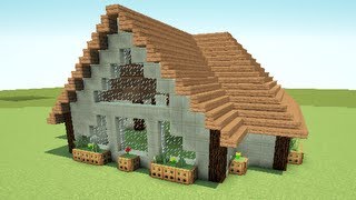 MINECRAFT Jak zrobić ładny domekHow to build a nice house 2 [upl. by Monjo]