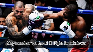 Mayweather vs Gotti III Fight Breakdown [upl. by Waers]