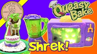 Queasy Bake Oven Mud Pudding amp Easy Bake Shrek 2 OgreTastic Wedding Cake Bake Set [upl. by Ettezil41]