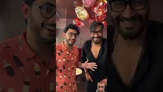 CarryMinati with Ajay Devgan for Runway 34 promotion Mayday Ajey Nagar movie [upl. by Nitneuq]