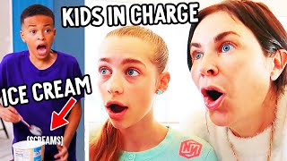 OUR MUM REACTS TO KIDS IN CHARGE FOR 24hrs Dhar Mann reacting wThe Norris Nut [upl. by Dorison]