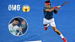 Roger Federer The Forehand King  Most Brutal Shots in Tennis History [upl. by Eldin778]