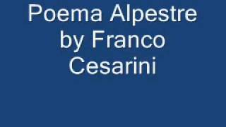 Poema Alpestre by Franco Cesarini by KHSM [upl. by Marder]