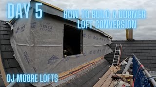 Dormer Loft Conversion Step by Step [upl. by Adham]