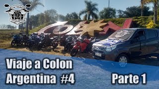 Viaje en moto a Colon Argentina Parte 1 4 La Tribu moto rider [upl. by Reiss362]