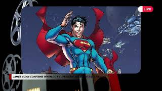 Red Cape Is Back Gunn Confirms Superman Legacy Filming Date amp More DC Secrets superman dcu [upl. by Otcefrep]