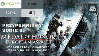 🔙🕹Przypomnijmy sobie o MEDAL OF HONOR EUROPEAN ASSAULT 1  GAMEPLAY PL 🎙🇵🇱  XBOX 360 [upl. by Hanid]