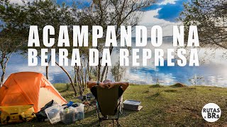 CAMPING SELVAGEM de carro na beira da Represa pertinho de Curitiba  ASMR [upl. by Enyale]