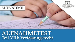 AUFNAHMETEST Juridicum  Teil 8  Verfassungsrecht im formellen und materiellen Sinn [upl. by Zosi439]