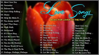 Classic Love Songs Playlist  Most Romantic Oldies Collection💕Air Supply Rod StewardMLTR Westlife [upl. by Lenod]