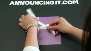 How to tie a Perfect Bow for an Invitation [upl. by Marmion]