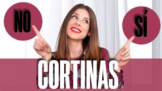 CORTINAS 📣 Te REVELO todo la VERDAD sobre ellas  DISEÑO de INTERIORES  MiriamMimesis [upl. by Ztnahc912]