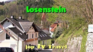 Rundgang durch den kleinen Ort Losenstein Oberösterreich Österreich jop TV Travel [upl. by Maible790]