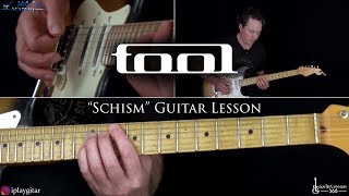 Schism Guitar Lesson  Tool [upl. by Ahsikel777]