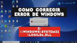 Cómo corregir error de Windows logilDAdll  Fácil y rápido [upl. by Luas576]