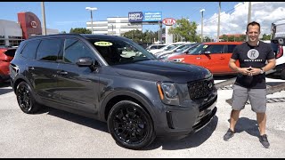 Is the NEW 2021 Kia Telluride Nightfall the best SUV I would BUY [upl. by Nylidnam]