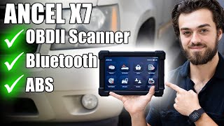 Every DIY Mechanic NEEDS THIS  Ancel X7 BiDirectional OBD2 Scanner [upl. by Adaynek]