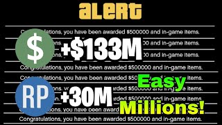 Easy Way To Make Millions In GTA 5 Online 29000000 PS4PS5XBOX amp PC [upl. by Ainitsirk772]