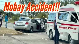 Car Accident In Mobay news Jamaica [upl. by Milo]