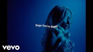 Megan Moroney  Hope Youre Happy Official Lyric Video [upl. by Swanhilda]