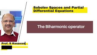 The Biharmonic operator [upl. by Ecreip]