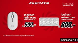 Okul ihtiyaçları sizde teknolojileri MediaMarkt’ta  Logitech Bluetooth Mouse ve Klavye [upl. by Isma]