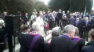 R101 airship MEMORIAL SERVICE Cardington Sunday October the 3rd 2010 [upl. by Marlyn419]