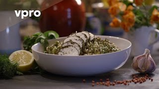 Recept Groene verveine tabouleh uit Koken met Van Boven [upl. by Ahsinwad]