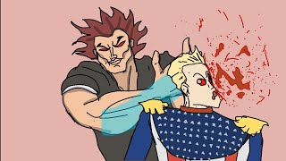 Yujiro vs Homelander Animation [upl. by Nylirret179]