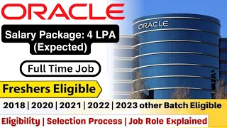 Oracle Biggest Hiring Update  OFF Campus Drive For 2024  2023  2022  2021 Batch Hiring [upl. by Sitoiganap]