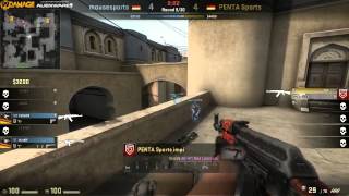 mousesports vs PENTA Sports  Halbfinale EPS Spring Cup 4  dedust2 [upl. by Maxfield]