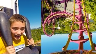 VLOG  Sensations Fortes Pour Néo à WALIBI  Attractions EqWalizer amp Skunx Tower  12 [upl. by Eisdnyl801]