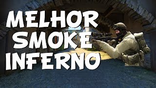 Smoke One Way no TAPETE da INFERNO Lado CT â€¹ Dicas de CSGO â€º [upl. by Silvio]