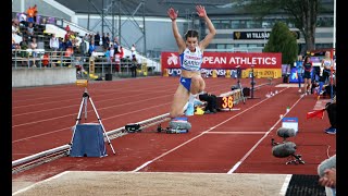 KARÍDI Spiridoúla 1400m Triple Jump NRU20 European U20 Championships  gold medal [upl. by Jenesia507]