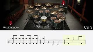 RUSH  Limelight  POV DRUMS  PDF SCORE [upl. by Gamin951]