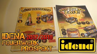 IDENA  Feuerwerksprospekt 20172018  Silvesterprospekt Kaufberatung [upl. by Earej]