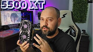 RX 5500XT 8GB em 2024 Teste em 8 Jogos 1080P é Boa Mesmo [upl. by Enajyram329]