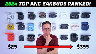 2024 Best Earbuds for Noise Canceling  Ranked ⚡ with ANC Samples [upl. by Atinaujnas]