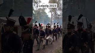 Leipzig 2023  210th Anniversary wargames reenactment [upl. by Kall]