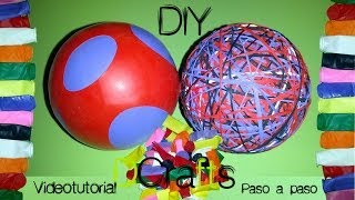 COMO HACER PELOTA DE GLOBOS SALTARINA QUE BOTA [upl. by Anirav]